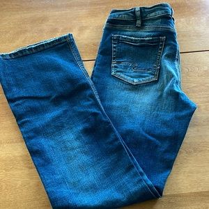 Izzy bootcut silver jeans